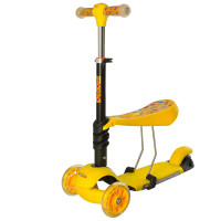 Самокат 3в1 iTrike Maxi JR 3-076-A (yellow)